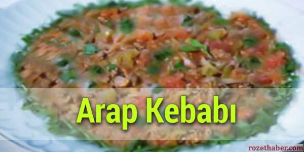 Arap Kebabı Hazırlama Arap Kebabı Hazırlama