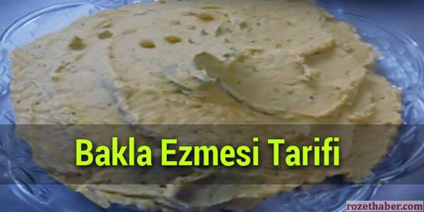 Bakla Ezmesi Yemeği