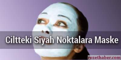 Ciltteki Siyah Noktalara Maske