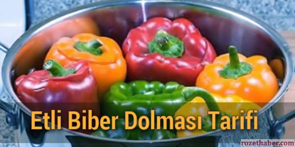 Etli Biber Dolması Etli Biber Dolması