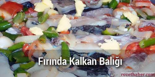 Fırında Kalkan Balığı