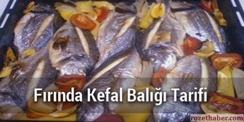 Fırında Kefal Balığı