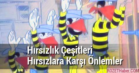 Hırsızlık Çeşitleri Hırsızlara Karşı Önlemler