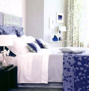 Mavi Yatak odası
