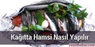 Kağıtta Hamsi Kağıtta Hamsi