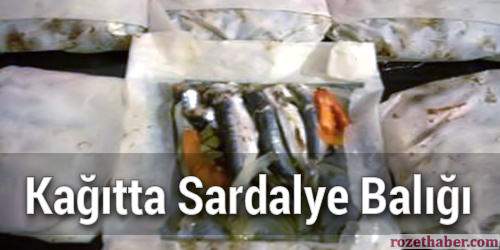 Kağıtta Sardalye Balığı