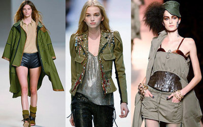 asker yeşili modası