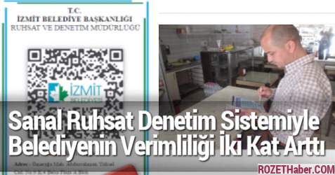 Sanal Ruhsat Denetim Sistemiyle Belediyenin Verimliliği İki Kat Arttı Haberi Sanal Ruhsat Denetim Sistemiyle Belediyenin Verimliliği İki Kat Arttı resmi