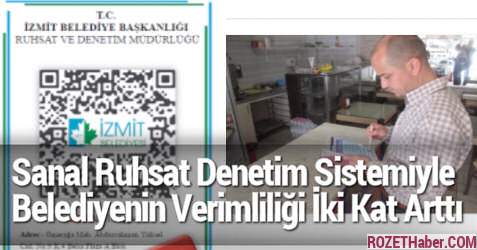 Sanal Ruhsat Denetim Sistemiyle Belediyenin Verimliliği İki Kat Arttı