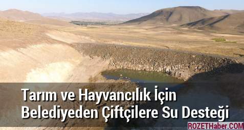 Tarım ve Hayvancılık İçin Belediyeden Çiftçilere Su Desteği Tarım ve Hayvancılık İçin Belediyeden Çiftçilere Su Desteği