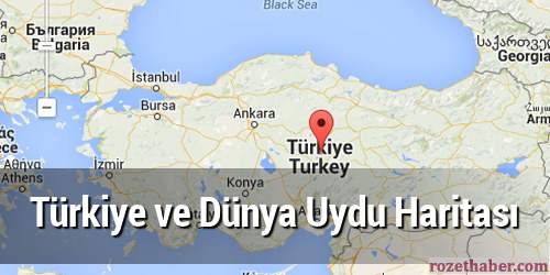 Türkiye ve Dünya Uydu Haritası Türkiye ve Dünya Uydu Haritası
