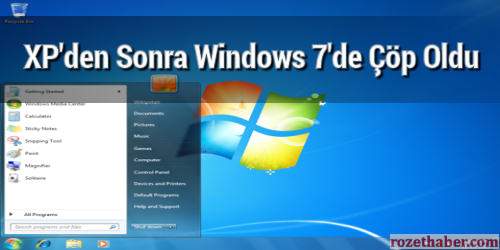 Windows 7 Bugün İtibariyle Çöp Oluyor